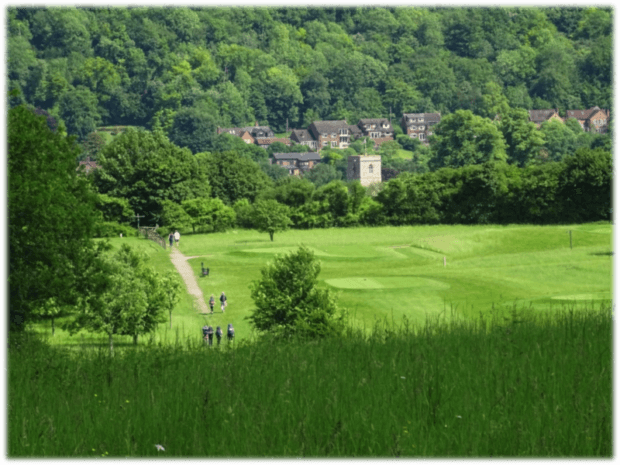 Berkhamsted and Tring Living Magazines Aldbury Village looking across from Stocks golf course