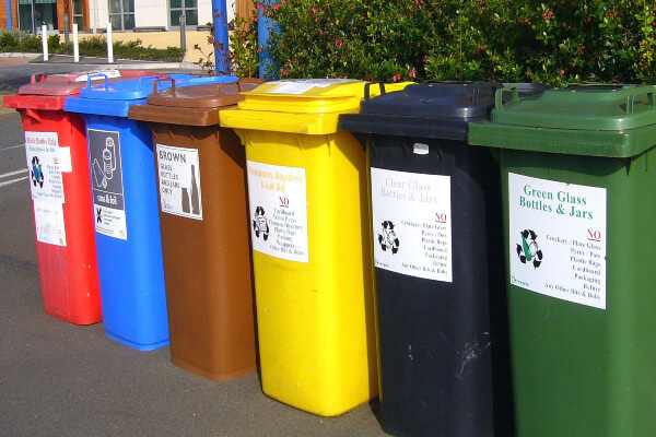 Living Magazines Waste Collection Bins