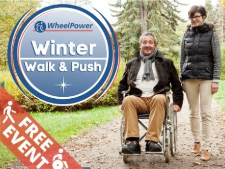 Living Magazines Wheelpower Winter Walk and Push