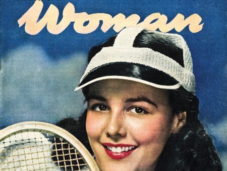 1940s old vintage original magazine cover of Woman magazine dated 24th August 1946 when supplies were still restricted under post-war rationing