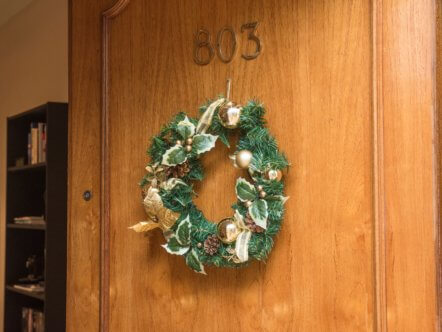 Living Magazines eco-friendly wreath