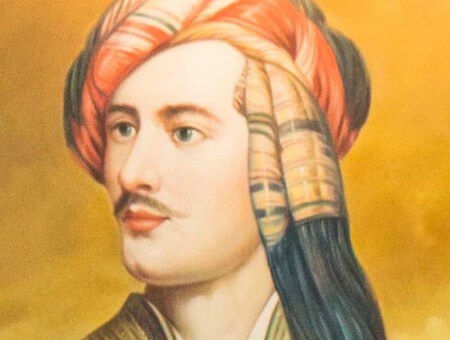 Living Magazines Movember Lord Byron portrait