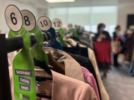 Living Magazines Sustainable clothes swaps