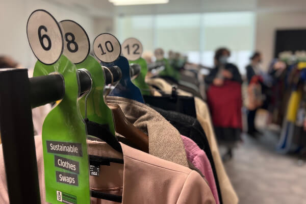 Living Magazines Sustainable clothes swaps