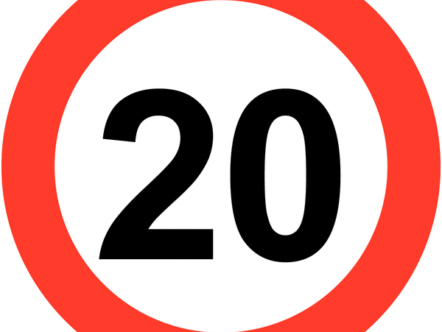 Berkhamsted and Tring Living Magazines 20mph sign
