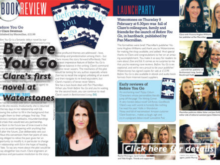 Berkhamsted and Tring Living Magazines Review spread for Before You Go