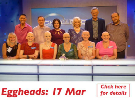 Berkhamsted and Tring Living Magazines Eggheads participants on 17 Mar