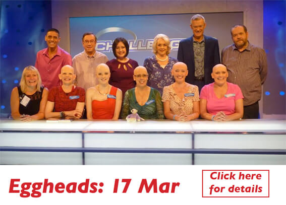 Berkhamsted and Tring Living Magazines Eggheads participants on 17 Mar