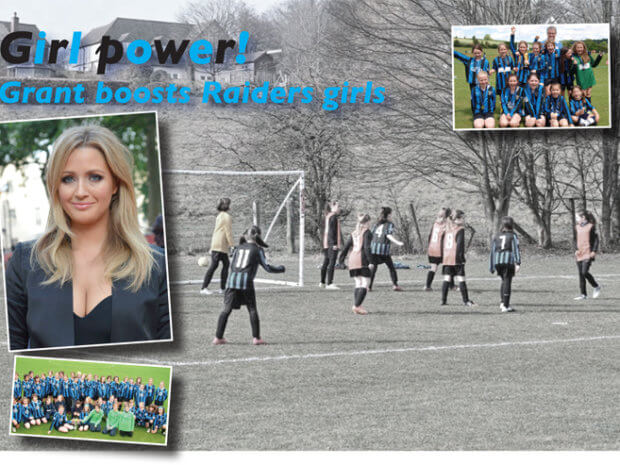 Berkhamsted and Tring Living Magazines Raiders girls montage