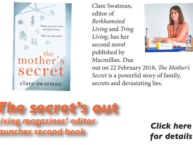 Berkhamsted and Tring Living Magazines Clare Swatman's second book