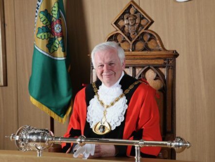 Living Magazines Mayor for Dacorum Terry Douris