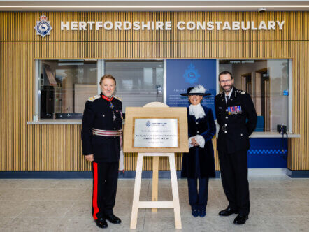 Hertfordshire Constabulary HQ Official Opening Ceremony. Picture: DANNY LOO