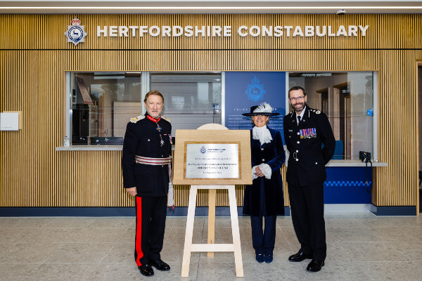Hertfordshire Constabulary HQ Official Opening Ceremony. Picture: DANNY LOO