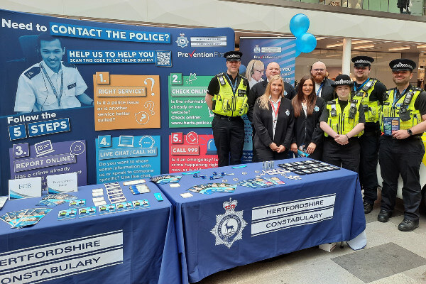 Living Magazines Herts Police 5-steps campaign