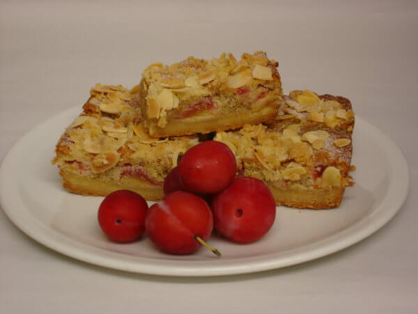 Berkhamsted and Tring Living Magazines Plum Crumble Slice