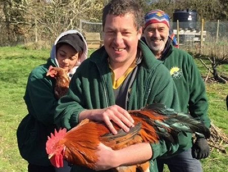 Living Magazines sunnyside-rural-trust-and-therapeutic-chicken
